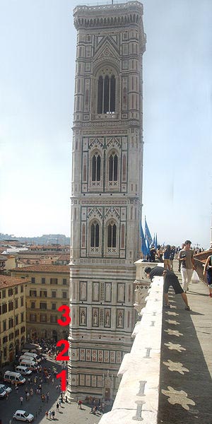 CAMPANILE DI GIOTTO, LATO EST